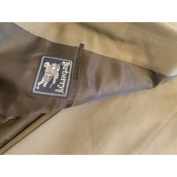 Burberrys Wool‎ Suit Jacket Blazer Mens Charcoal Gray Tailored Fit - Picture 3 of 16